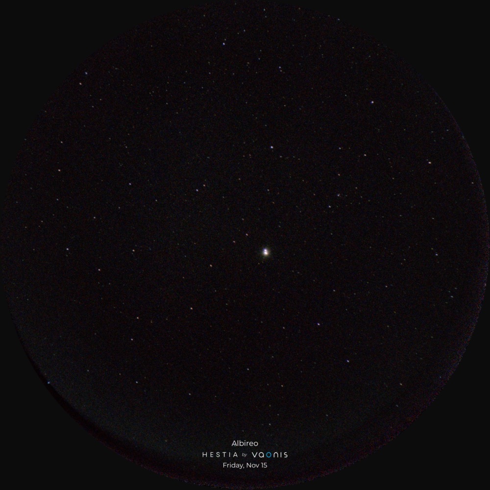 Albireo mit Hestia, November 2024